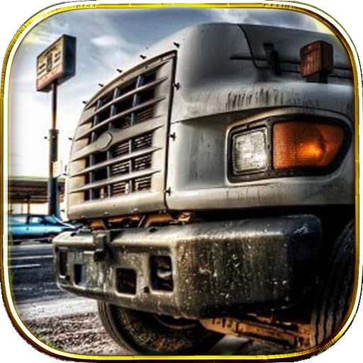 Hill Truck Driver Off Road